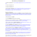 Student Worksheet Key