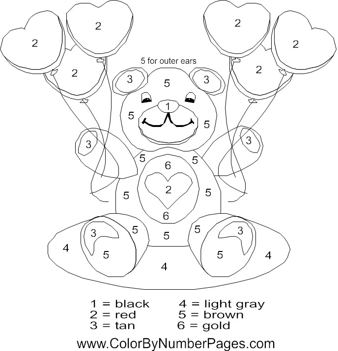 Valentine Math Coloring Pages At GetColorings Free Printable 