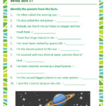 Who Am I 3rd Grade Printable Science Worksheet