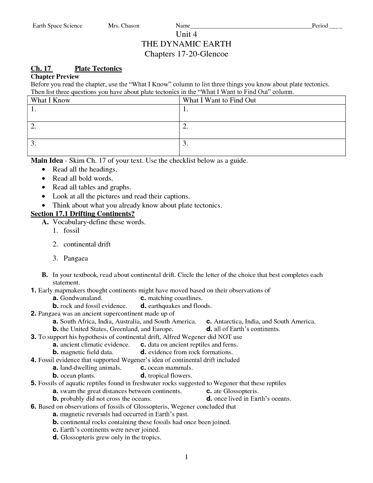 11 Glencoe Science Worksheet Answer Key Worksheeto