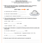 Acid Base Or Salt Worksheet Answers
