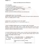CBSE Class 6 Science Motion And Measurement Of Distances Worksheets