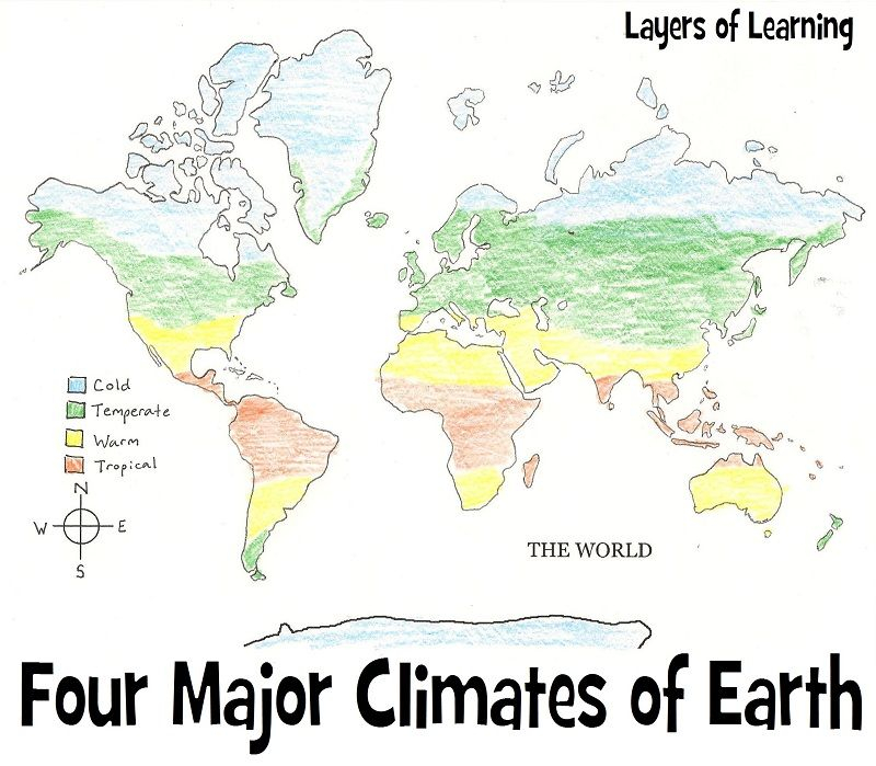 Climate Zones Worksheet