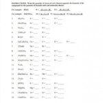 Counting Atoms Worksheet Answers CountingWorksheets
