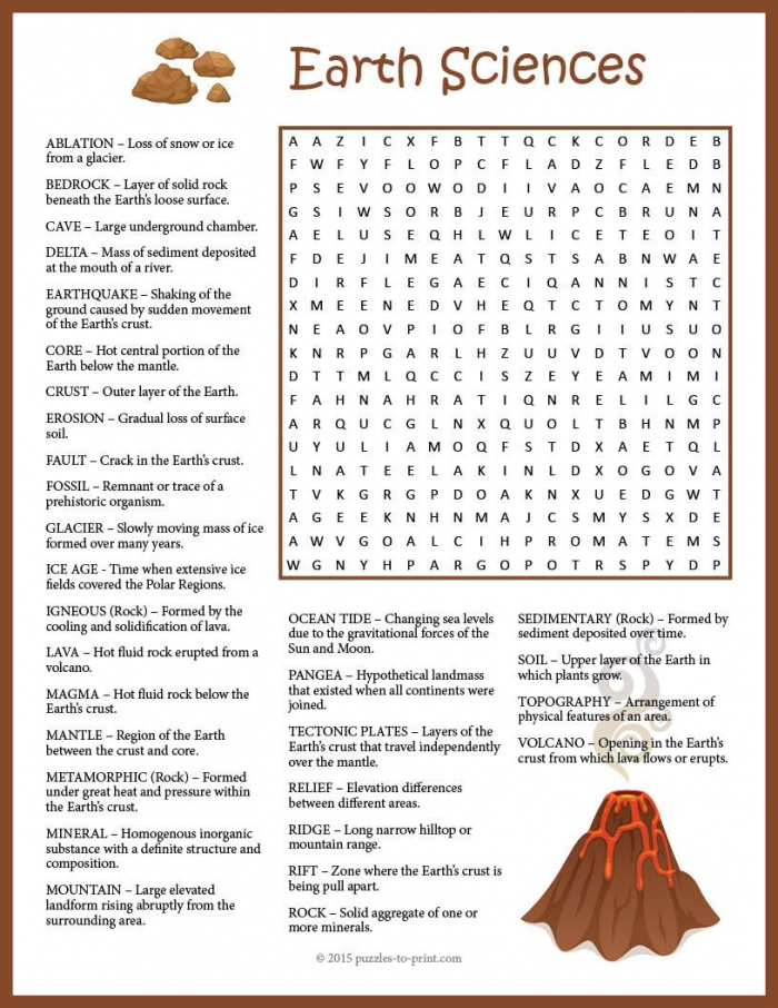 Earth Science Worksheets Answers