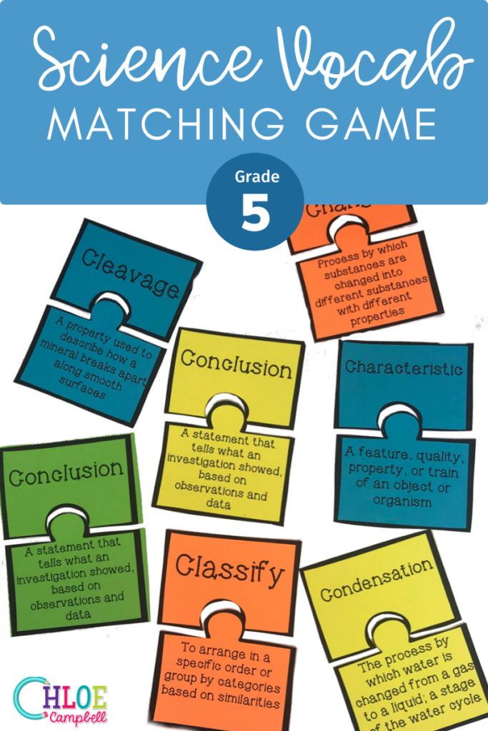 Increasing Your Science Vocabulary Worksheet