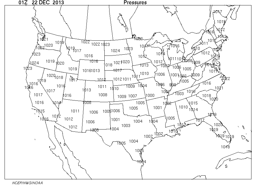 Isobar Map Worksheets