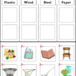 Material Types Sorting Categorisation Worksheets Mummaworld