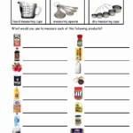 Measurement Tools Worksheet
