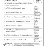 Science 3rd Grade Worksheets