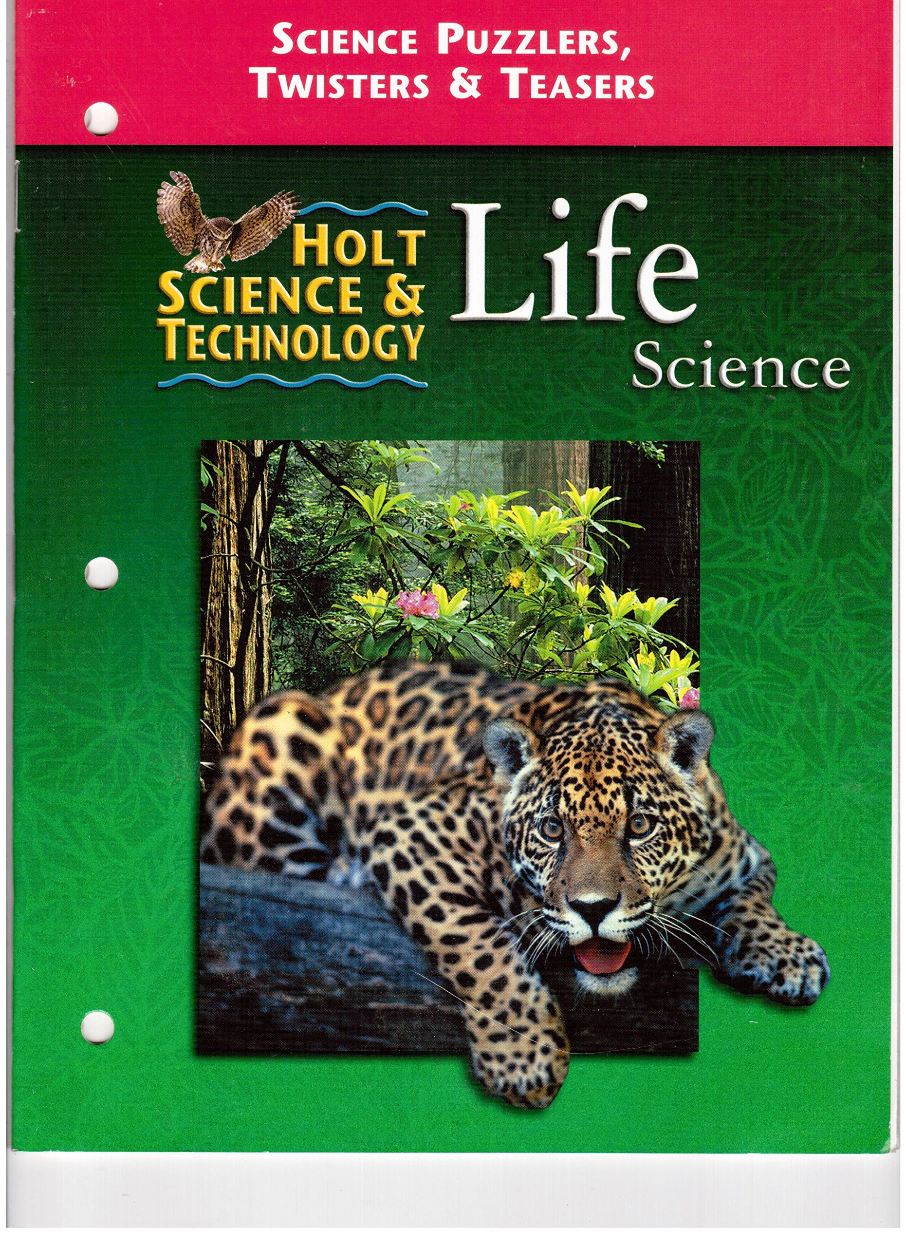Science Puzzlers Twisters Teasers By Holt Rinehart And Winston