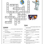 Science Solar System Worksheet