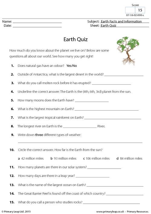Science World Worksheet Answers
