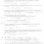 Stoichiometry Worksheet 2 Answers