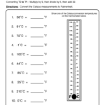 Temperature Conversion Worksheet With Answers
