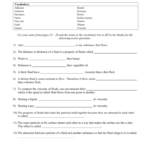 Viscosity Adhesion Cohesion Worksheet 1aitrgf Copy