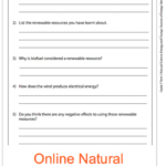 Worksheet For Grade 7 Science