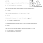 Worksheet On Average Speed With Solutions