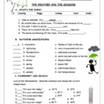6th Grade Science Weather Worksheets