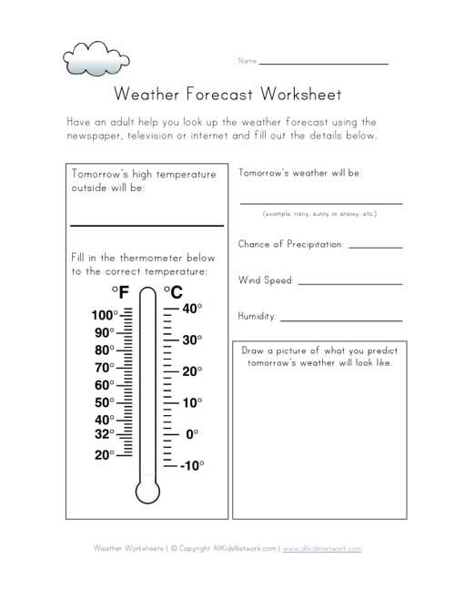 6th Grade Weather Worksheets Pdf Thekidsworksheet