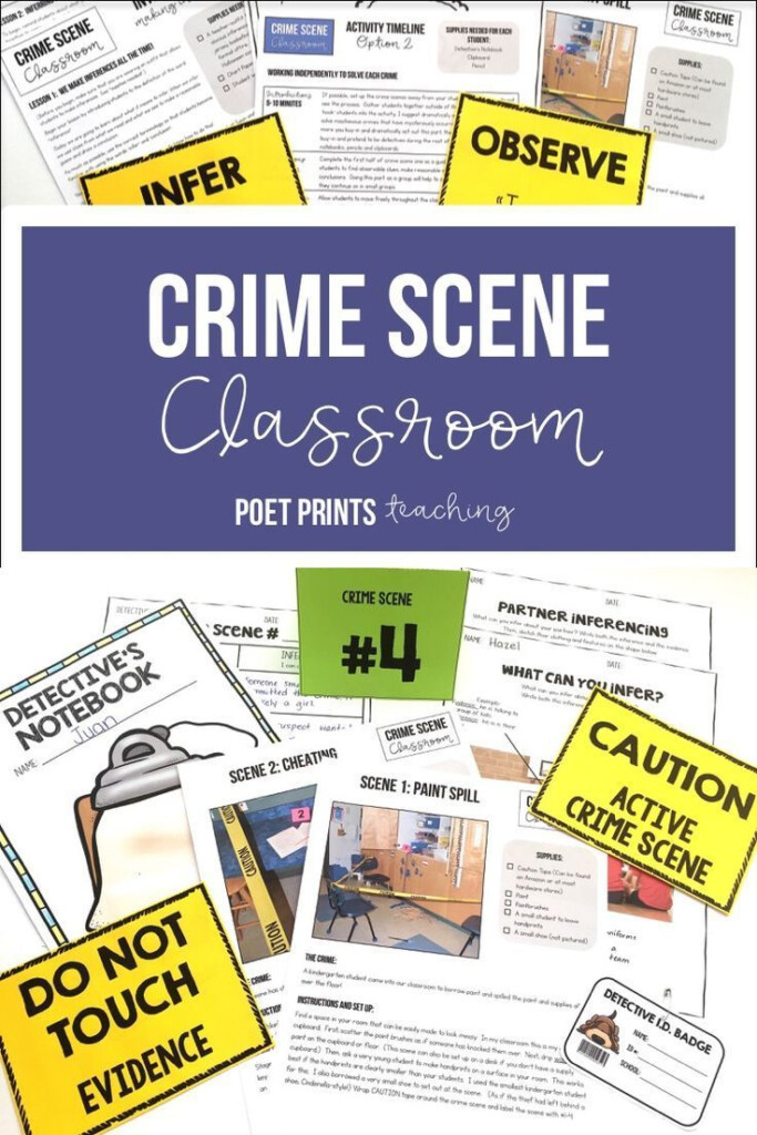 Crime Busters Science Olympiad Worksheet