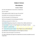 Download CBSE Class 9 Science Work Sheet 2023 24 In PDF