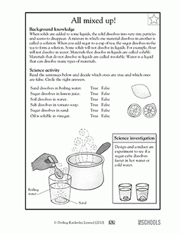 Free Printable 3rd Grade Science Worksheets Word Lists And Activities 