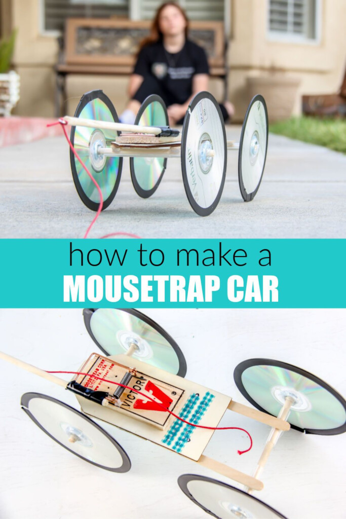 How To Make A Mousetrap Car Mousetrap Car Physics Projects Science 