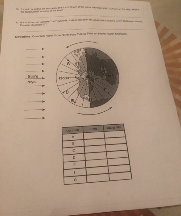 Regents Earth Science Worksheet