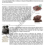 Science Of Chocolate Part 1 ESL Worksheet By Brainteaser