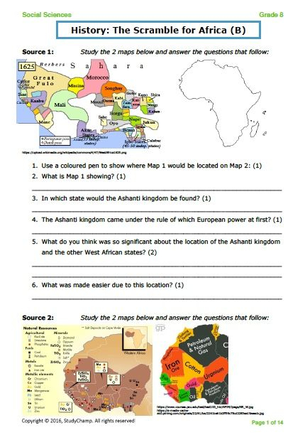 Social Science Worksheets For Grade 4