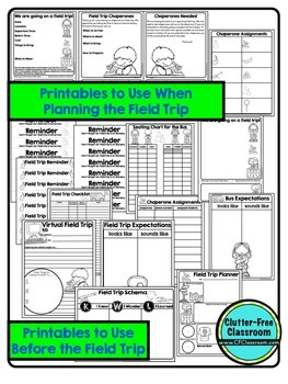 FIELD TRIP RESOURCES SCIENCE MUSEUM By Clutter Free Classroom TpT