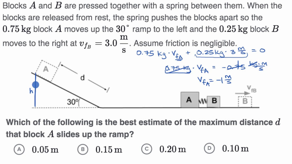 Momentum Worksheet 1 Answers
