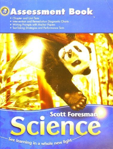 Scott Foresman Science Grade 4 Assessment Book Worksheets Library